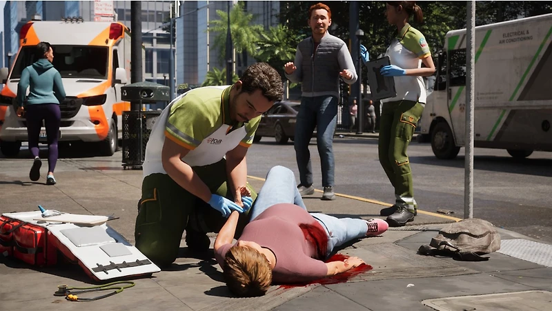 Ambulance Life: A Paramedic Simulator