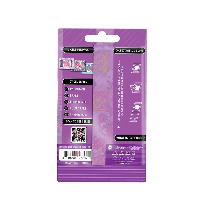 Cybercel Trading Cards Hello Kitty and Friends – Une variation choisie au hasard