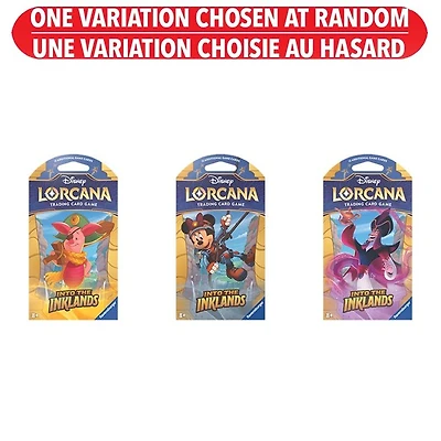 Lorcana Blister Pack Wave 3 - Into the Inklands – Une variation choisie au hasard