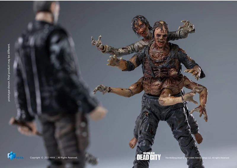 Walking Dead Dead City Exquisite Mini Walker King 1/18 PX Action Figure 