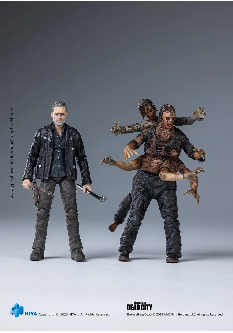 Walking Dead Dead City Exquisite Mini Walker King 1/18 PX Action Figure 