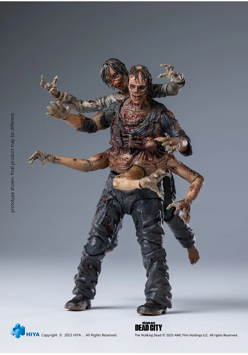 Walking Dead Dead City Exquisite Mini Walker King 1/18 PX Action Figure 