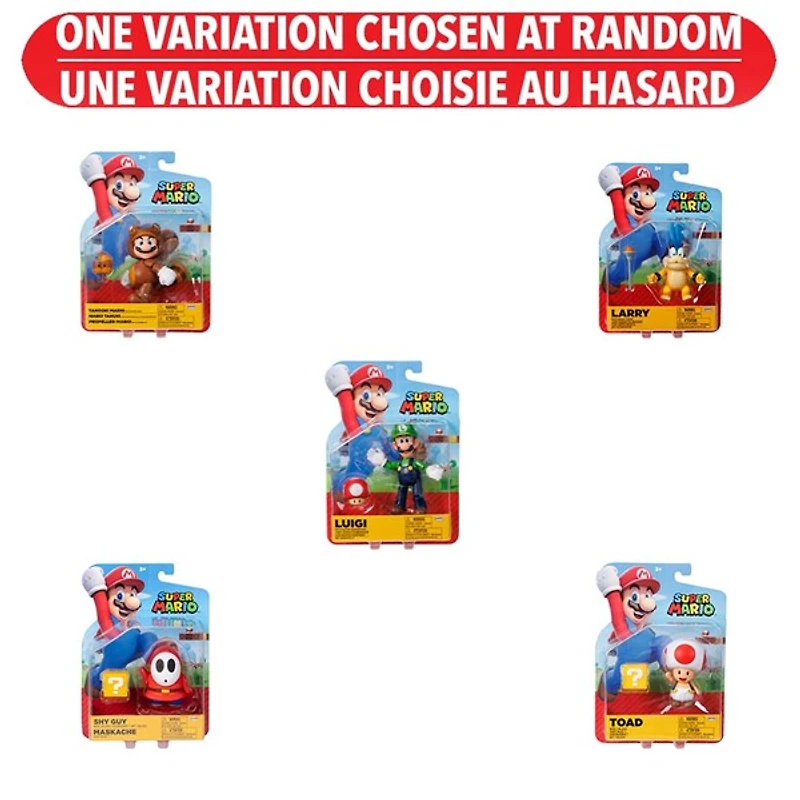 Super Mario 4" Figure - Assortment – Une variation choisie au hasard