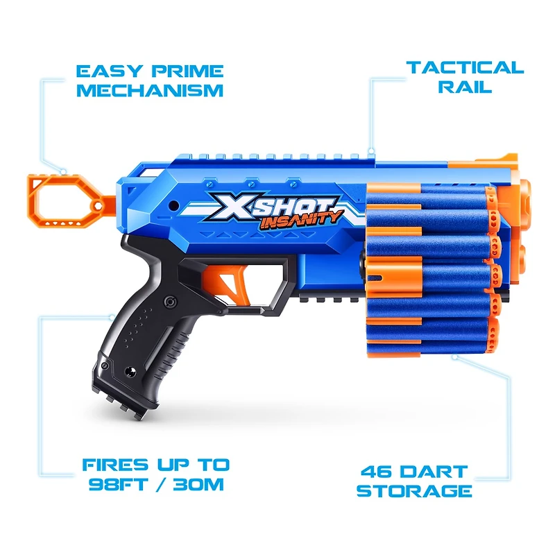 X-Shot Insanity Manic Blaster 