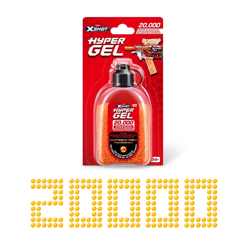 Pack de recharge de granulés X-Shot Hyper Gel 
