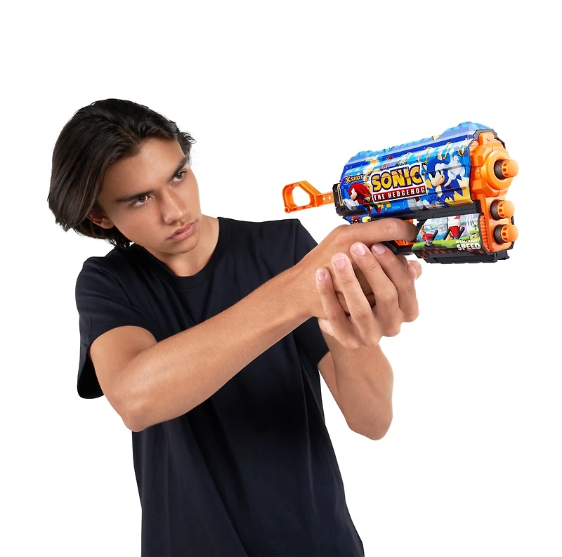 X-Shot Skins Flux Blaster Sonic the Hedgehog