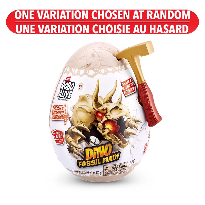 Robo Alive Mini Dino Fossil Find - Une variation choisie au hasard