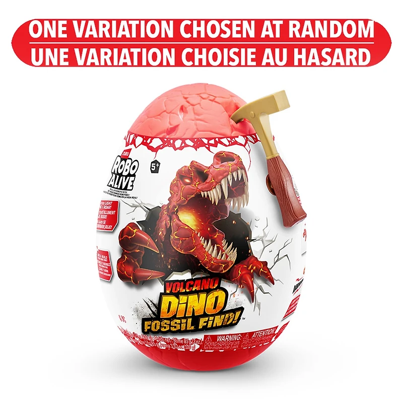 Robo Alive Volcano Dino Fossil Find - Une variation choisie au hasard