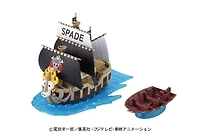 One Piece Bandai Grand Ship Collection - Spade Pirate Ship 