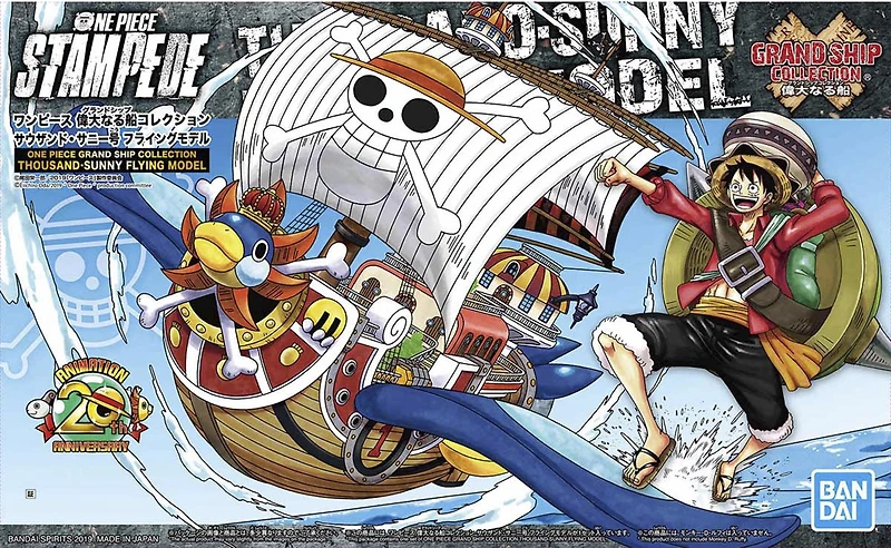 One Piece Grand Ship Collection Thousand Sunny Flying Model 
