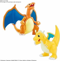 Bandai Pokémon Model Kit - Charizard & Dragonite 