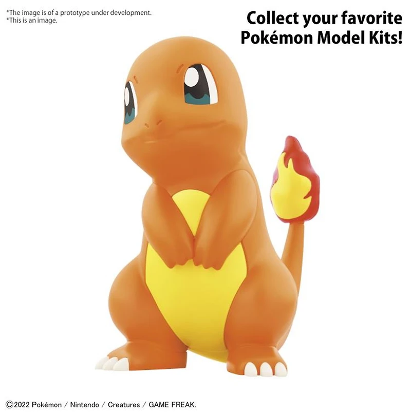 Bandai Pokémon Plastic Model Kit Quick!! - Charmander 