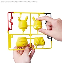 Bandai Pokemon Model Kit QUICK!! - Sitting Pose Pikachu 