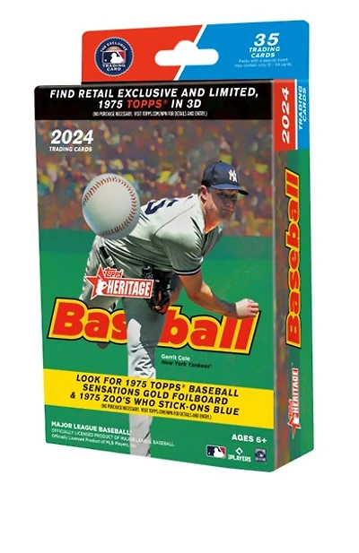 Topps Heritage Baseball 2024 Hanger Box