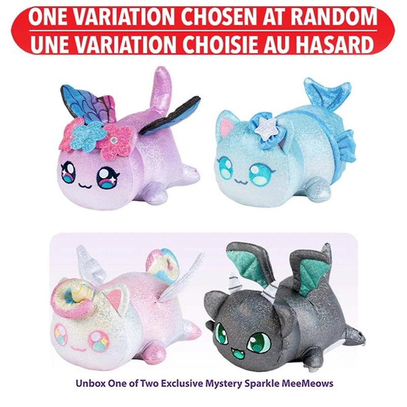 Aphmau MeeMeow 6" Peluche Collection Sparkle – Une variation choisie au hasard