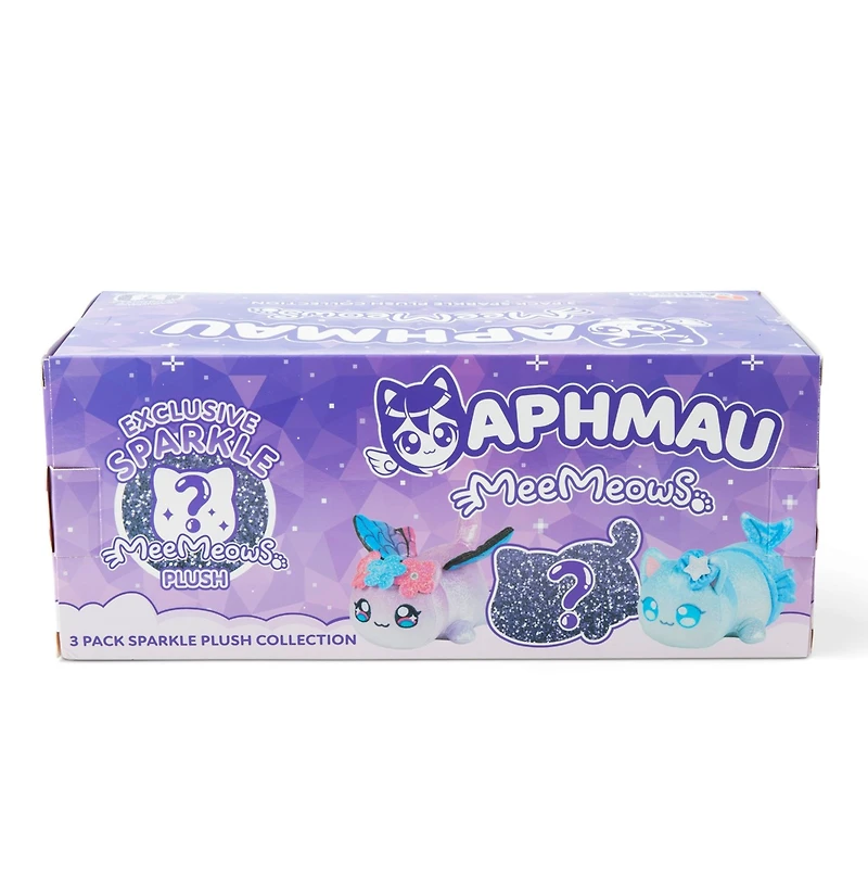 Aphmau MeeMeow 6" Plush Sparkle Collection Set – One Variation Chosen at Random