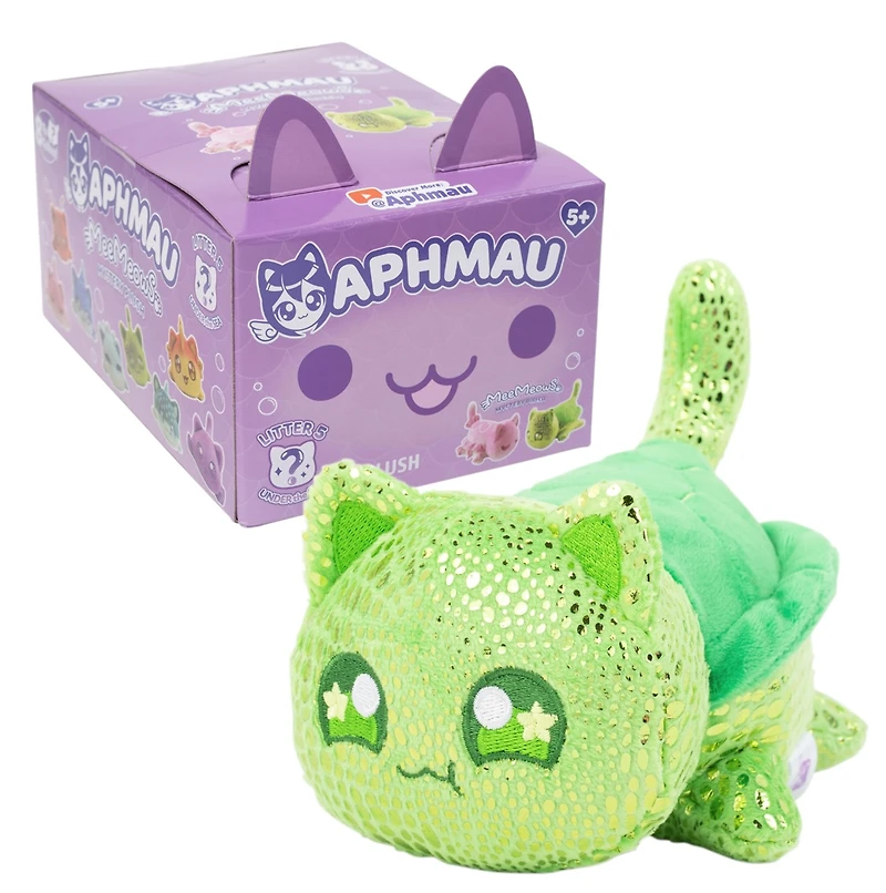 Aphmau 6” MeeMeow Mystery Plush - Series 5 – Under the Sea – One Variation Chosen at Random
