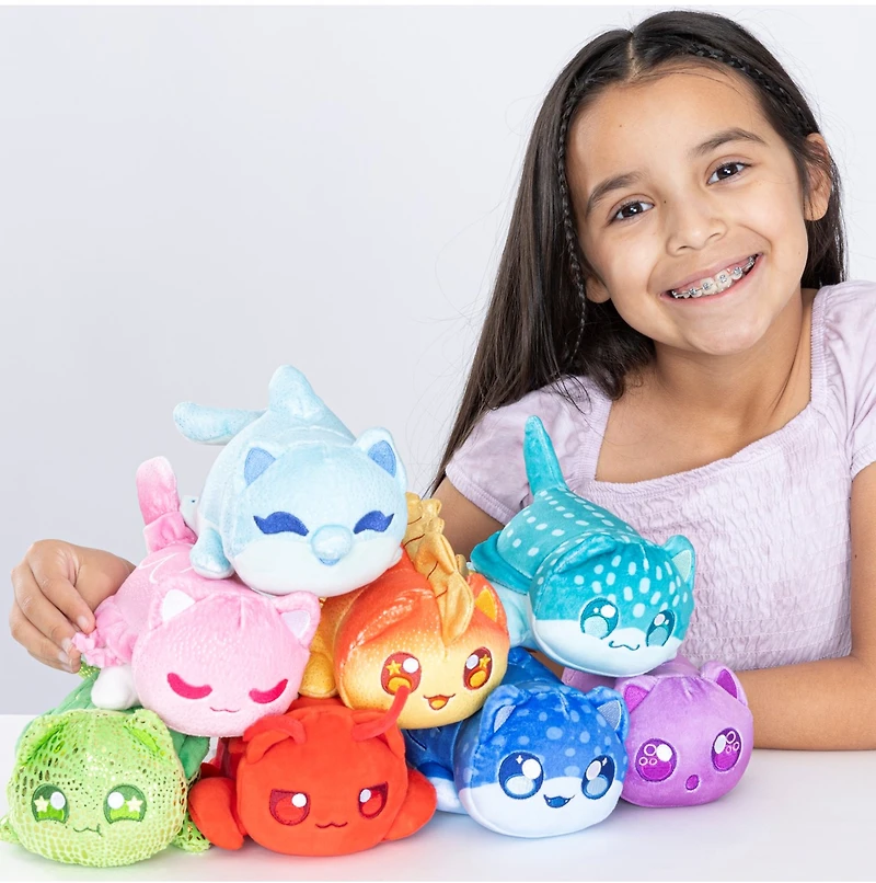Aphmau 6” MeeMeow Mystery Plush - Series 5 – Under the Sea – One Variation Chosen at Random