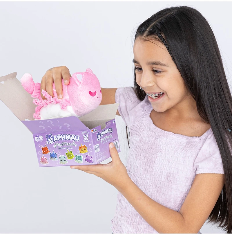 Aphmau 6” MeeMeow Mystery Plush - Series 5 – Under the Sea – One Variation Chosen at Random