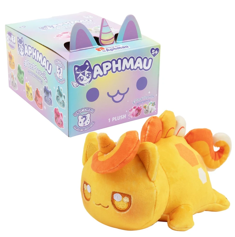 Aphmau 6” MeeMeow Mystery Plush - Unicorn Collection – One Variation Chosen at Random