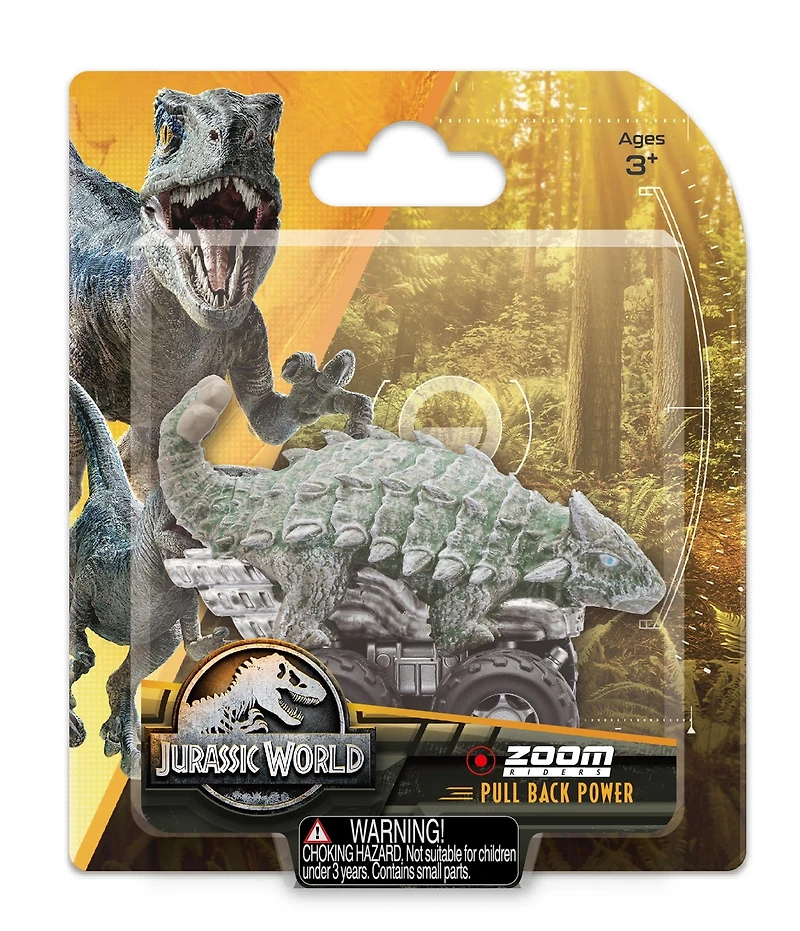 Jurassic World Dominion Edition Zoom Riders Assorted – One Variation Chosen at Random