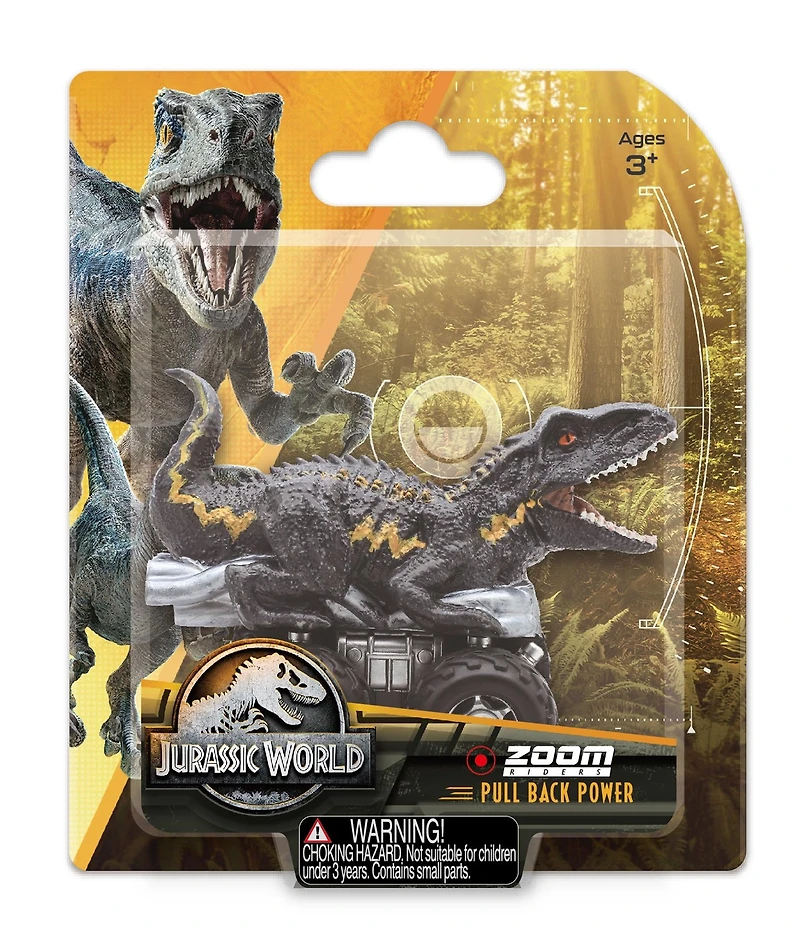 Jurassic World Dominion Edition Zoom Riders Assorted – One Variation Chosen at Random
