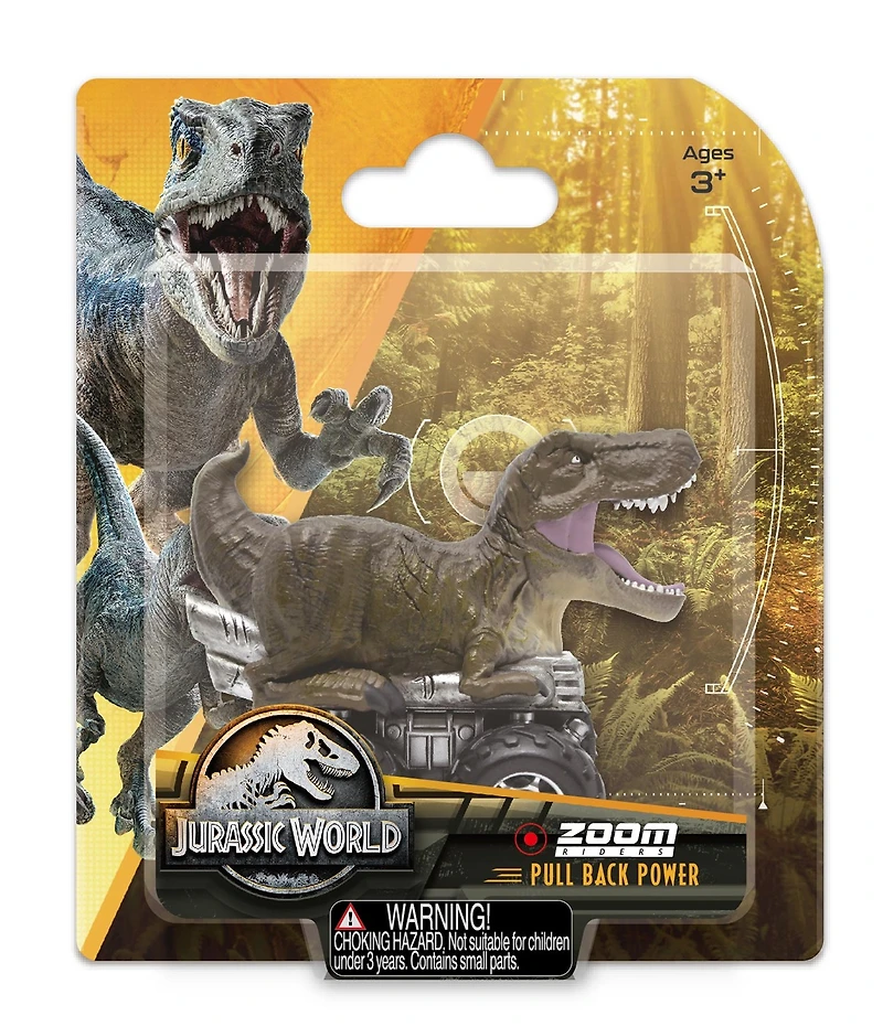 Jurassic World Dominion Edition Zoom Riders Assorted – One Variation Chosen at Random