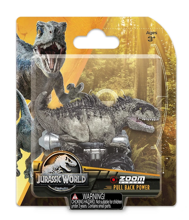 Jurassic World Dominion Edition Zoom Riders Assorted – One Variation Chosen at Random