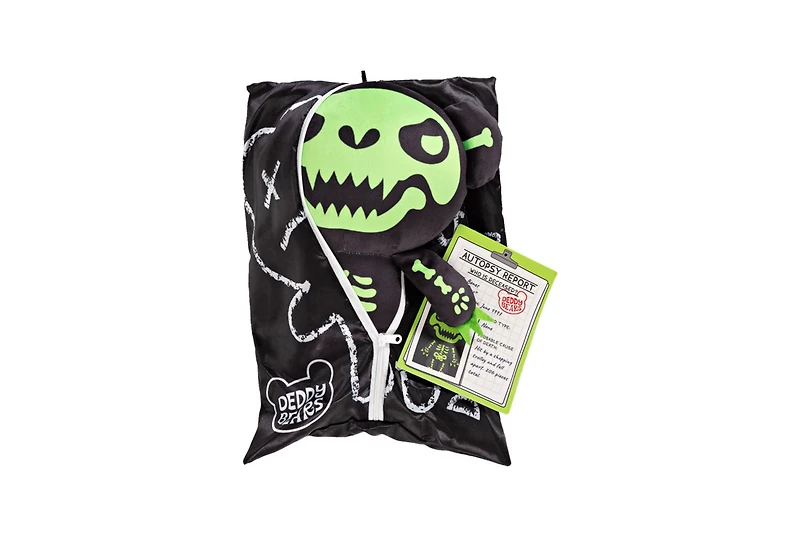 Deddy Bear 12" Plush in Body Bag Assortment – One Variation Chosen at Random