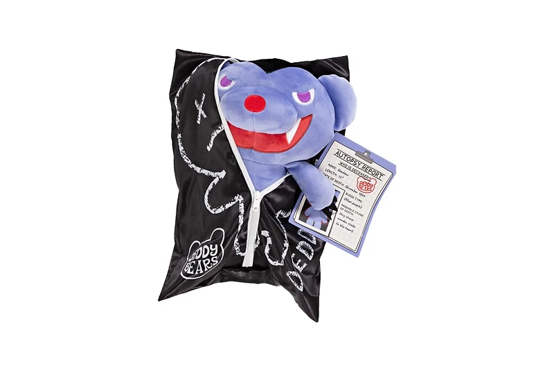 Deddy Bear 12" Plush in Body Bag Assortment – One Variation Chosen at Random
