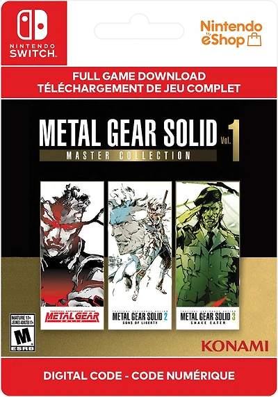Metal Gear Solid Vol. 1 Master Collection  - Numérique