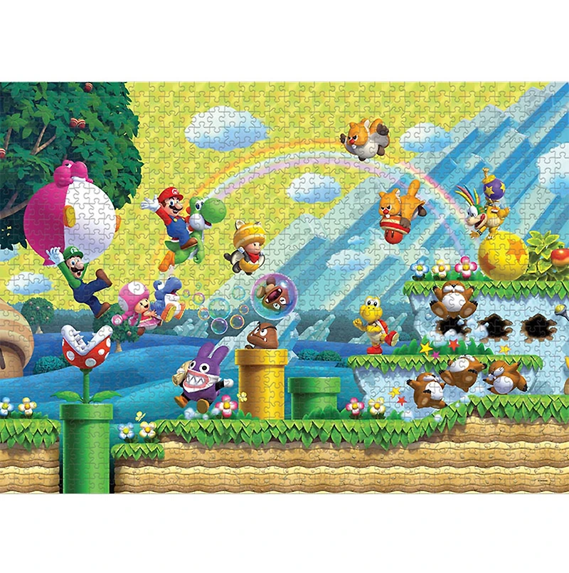 Super Mario Bros. Deluxe: Chaos & Fun Puzzle 1000 pc 
