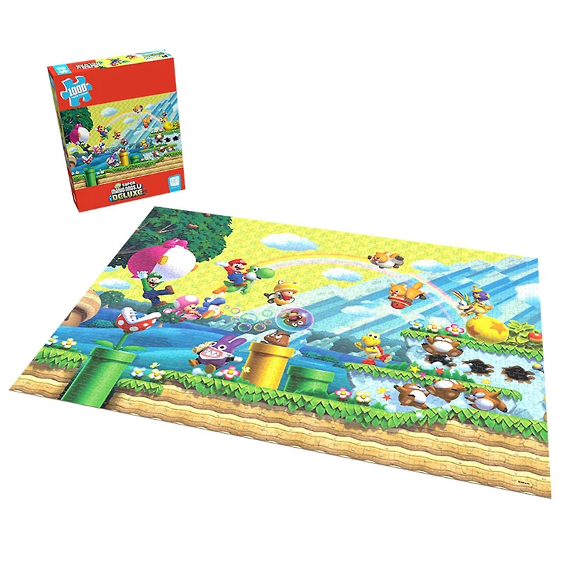 Super Mario Bros. Deluxe: Chaos & Fun Puzzle 1000 pc 