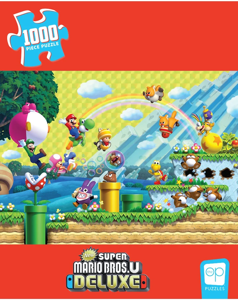 Super Mario Bros. Deluxe: Chaos & Fun Puzzle 1000 pc 