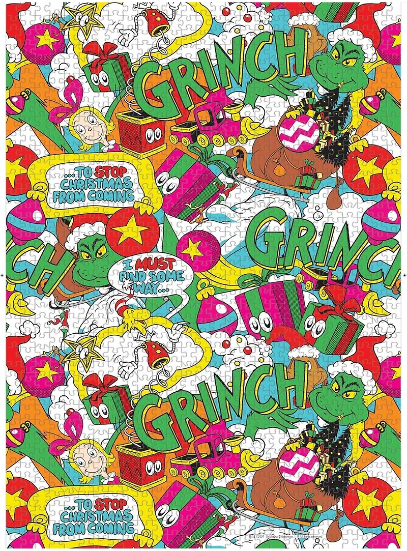 The Grinch 1000 Piece Puzzle