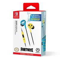 PowerA Wired Earbuds for Nintendo Switch - Fortnite Peely 