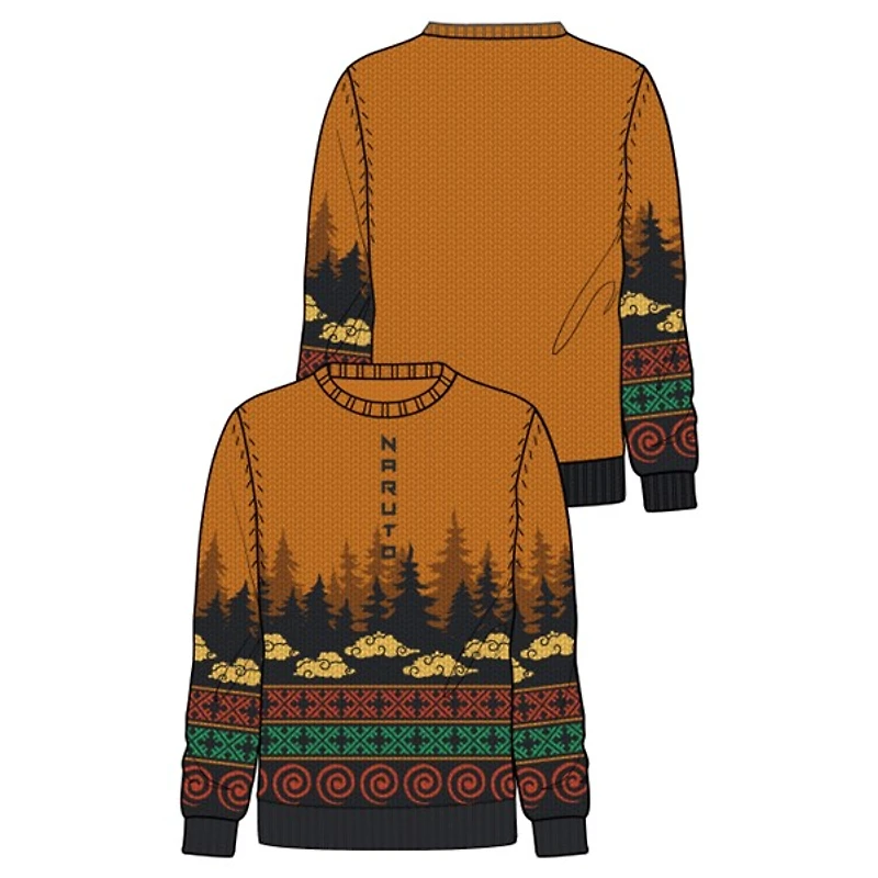 Pull de Noël Paysage Naruto - G 