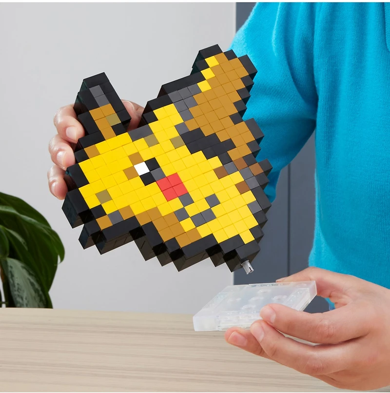 Mega Pokémon Pixel-Art: Pikachu Building Set 