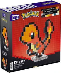 Mega Pokémon Pixel-Art: Charmander Building Set 