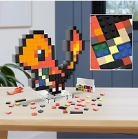 Mega Pokémon Pixel-Art: Charmander Building Set 