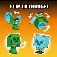 Minecraft Flippin' Figures - Assortment – One Variation Chosen at Random
