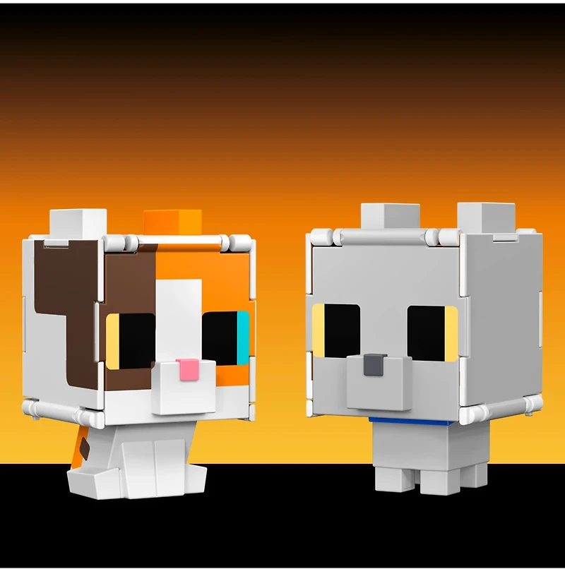 Minecraft Flippin' Figures - Assortment – One Variation Chosen at Random