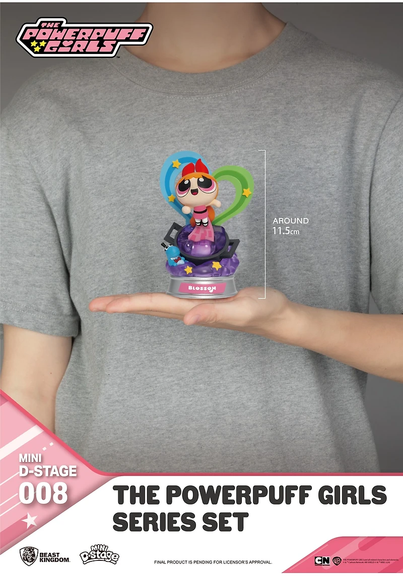 Powerpuff Girls Series Mds-008 Mini Figure 6pc Set 