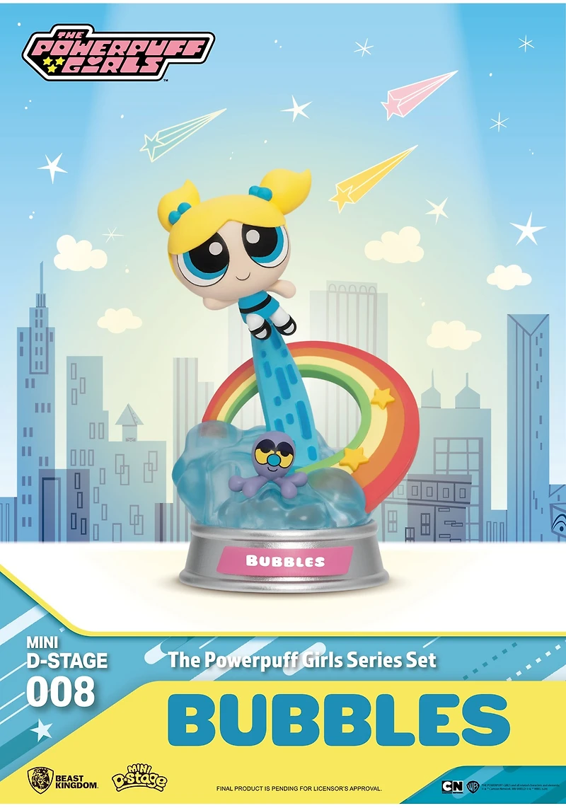 Powerpuff Girls Series Mds-008 Mini Figure 6pc Set 