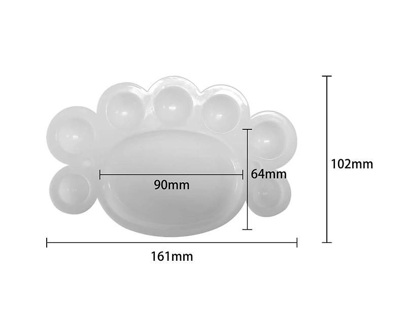 Biogenik Mini Fig 16 Piece Acrylic Painting Kit 