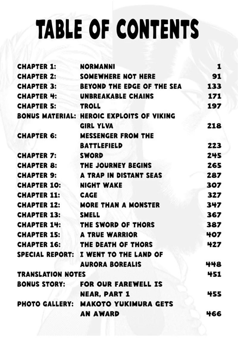 Vinland Saga Hard Cover Manga Volume 01 