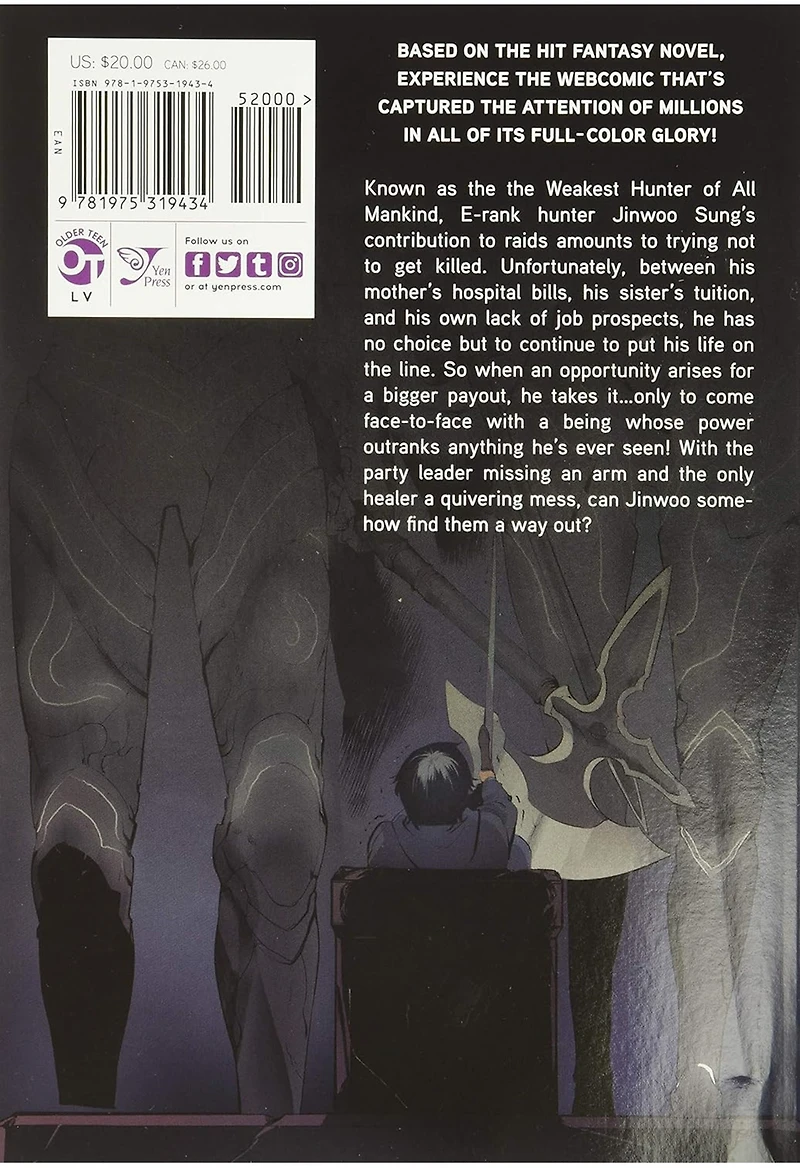 Solo Leveling Vol. 1 Paperback Manwha 