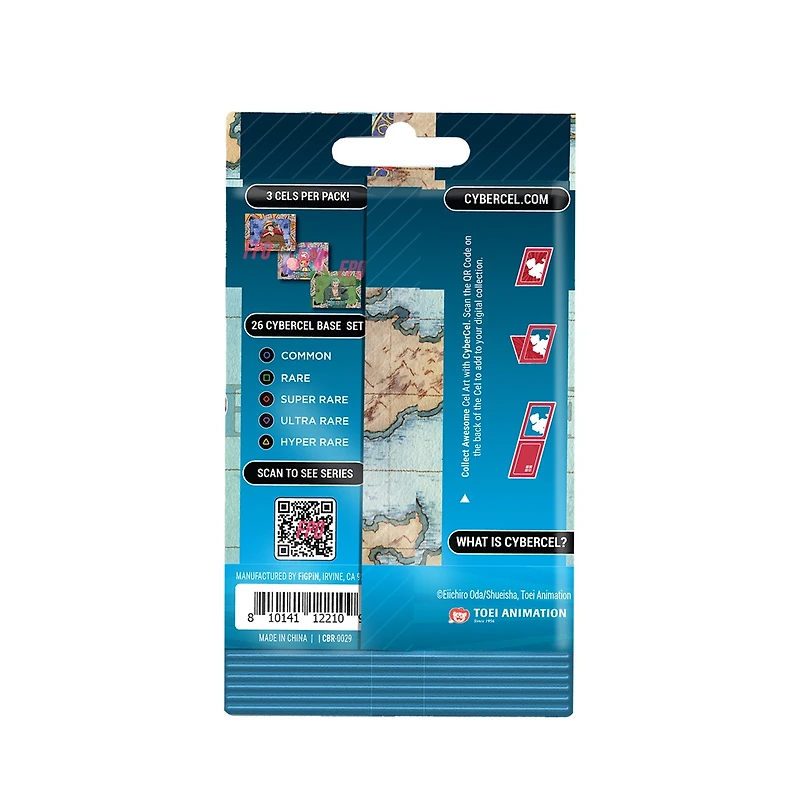 One Piece Cybercel Trading Cards 