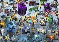 Minecraft Mobs 1000 Piece Puzzle 
