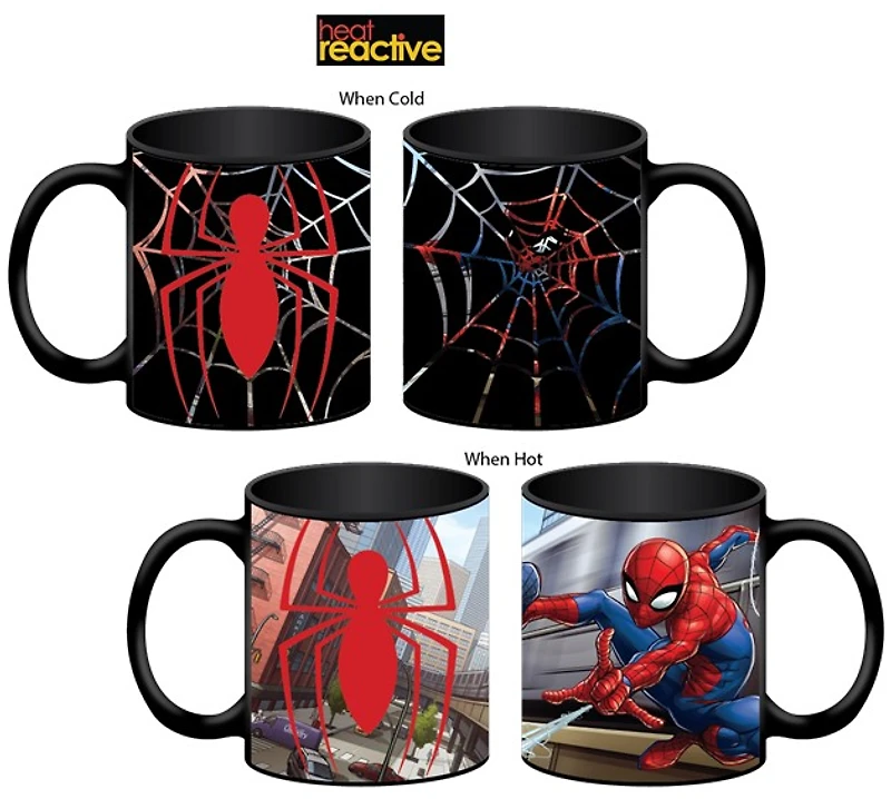 Spider-Man Heat Changing Mug